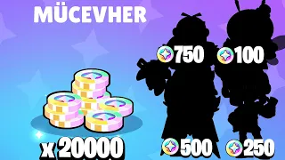 MÜCEVHERLER NASIL HARCANIR? (Ucuz Gray Kostüm Bugu) Brawl Stars