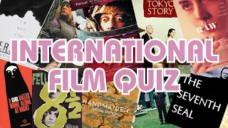 Guess the Foreign Film by the Picture Quiz (40 Questions)