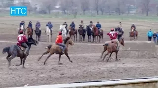 В Бишкеке стартовал предпраздничный турнир по көк бөрү / 16.03.18 / НТС