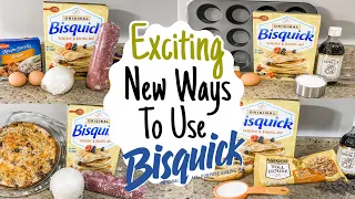 5 Tasty Recipes Using BISQUICK! | Betty Crocker Baking Mix | Julia Pacheco