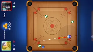 Online Carrom Board Game | Carrom Pool | Carrom Board Gameplay #99 | Random Gaming Dice