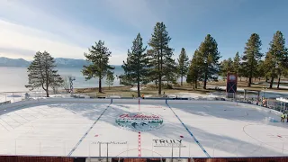 Sounds of the Lake Tahoe rink build