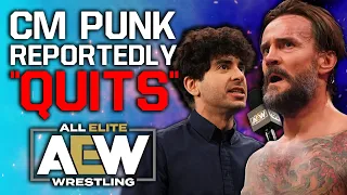 CM Punk Reportedly “QUITS” AEW In HEATED Confrontation With Tony Khan