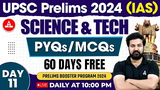 UPSC CSE 2024 | Science and Technology | Concept+MCQs | By Rudra Sir | Adda247 IAS