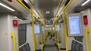 Метро Берлина, поездка/Berlin subway trip