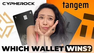 🌟 Best Card Sized Crypto Wallet 2024: Tangem vs Cypherock Comparison