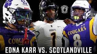 Edna Karr vs. Scotlandville, D-I Select 2nd-Round (HIGHLIGHTS) - A.J. Samuel leads EPIC comeback!