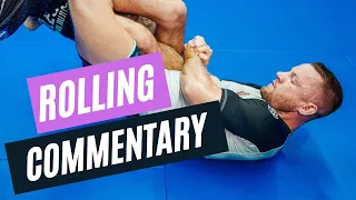 Black Belt Vs Leg Locker | BJJ Rolling Commentary