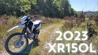 XR 150L Powerline Trail Test. (Stock bike*)