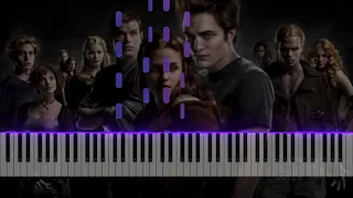 The Twilight Saga - Bella’s Lullaby Original Version By Carter Burwell Piano Tutorial