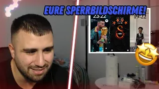 ICH REAGIERE AUF SPERRBILDSCHIRME 😭😭