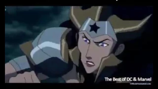 Wonder Woman kills Aquaman (Flashpoint paradox)