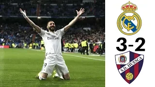 Real Madrid vs Huesca 3-2 Full Time Highlights & Goals 720 1080 4k LaLiga 2019