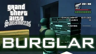 GTA San Andreas Burglar Complete [Infinite Sprint]