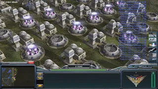 USA SUPER WEAPON - Command & Conquer Generals Zero Hour - 1 vs 7 HARD Gameplay - Last Stand