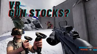 Should You use a Gun Stock in VR - Mamut Apto 2.0 review