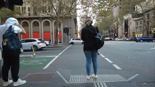 Walk along Collins Street Melbourne #CItyWalk #VIsitMelbourne