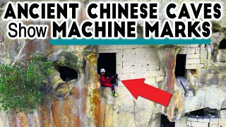 Ancient Stone Caves in China & Egyptian Quarry Share Similar Machine Marks