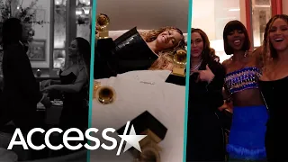 Beyoncé Celebrates Grammys w/ Jay-Z, Tina Knowles & More In BTS Video