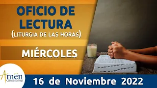 Oficio de Lectura de hoy Miercoles 16 De Noviembre 2022 l Padre Carlos Yepes l  Católica | Dios