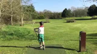 5 Year Old Junior Golf Prodigy Jaxson Perry  - Shoots 60  at The Kendleshire Par 54 - 14.04.2015