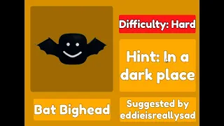 How to get the Bat Bighead - Find the Big Heads [Roblox]