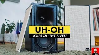 There's something NOT QUITE RIGHT about KLIPSCH's 'The Fives'