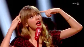 Taylor Swift - We Are Never Ever Getting Back Together - Live at Skavlan - 1080p