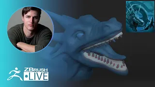 Sculpting Toys with 3D Printing in Mind: Ollipheist Sea Creature - Ian Robinson - Part 1