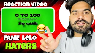 REACTION ON : 0 TO 100 : Sidhu Moose Wala | Official Visual Video | Mxrci | New Song 2022