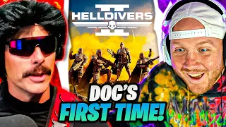 TIM REACTS TO DRDISRESPECT PLAYING HELLDIVERS 2 FOR THE FIRST TIME