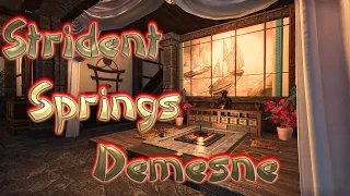 Japanese House at Strident Springs Demesne - The Elder Scrolls online