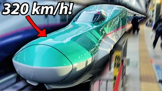 I Took the Fastest BULLET Train in Japan from Tokyo to Hokkaido