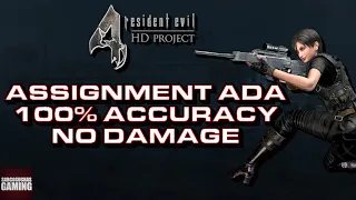 RE4 HD Project - Assignment Ada - No Damage/100% Accuracy