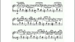 Glazunov/Blumenfeld - Concert Waltz No. 1 Op. 47 for piano solo (audio + sheet music)