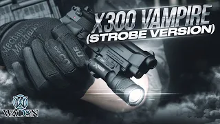 Фонарь WADSN X300 VAMPIRE Strobe Version [Видеоинструкция]
