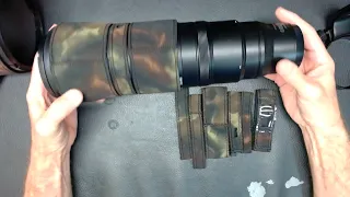 Nikon Z 180-600mm Lens Cover Installation, OutdoorPhotographyGear.co.uk - Neoprene Lens Cover