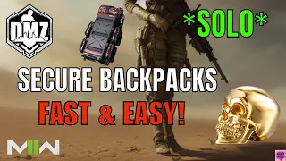 FREE SECURE BACKPACK IN EVERY DMZ GAME! (EASY GOLD SKULL FOR SOLO PLAYERS!) MW2