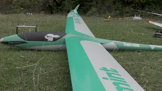 Hang Modellflug in Kirchheim unter Teck am Hang "Bölle".