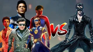 KRRISH V/S Indian Avengers || who will win || Showdown in Hindi By Captain Spidey 🔥🖤