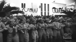 زيارة المغفور له محمد الخامس إلى غرناطة وقرطبة ودخوله الرسمي إلى تطوان 30 غشت 1956