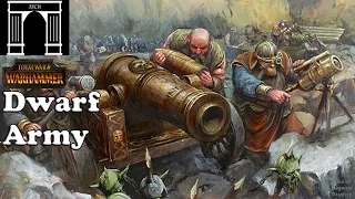 Total War:Warhammer Factions The Dwarf Army