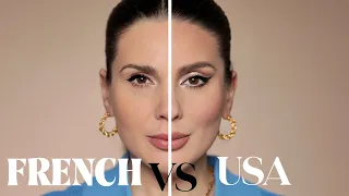 French vs USA makeup | ALI ANDREEA