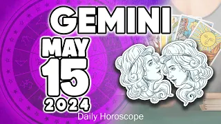 𝐆𝐞𝐦𝐢𝐧𝐢 ♊ 🛑𝐍𝐎 𝐎𝐍𝐄 𝐇𝐀𝐒 𝐓𝐎𝐋𝐃 𝐘𝐎𝐔 𝐓𝐇𝐈𝐒😭 𝐇𝐨𝐫𝐨𝐬𝐜𝐨𝐩𝐞 𝐟𝐨𝐫 𝐭𝐨𝐝𝐚𝐲 MAY 15 𝟐𝟎𝟐𝟒 🔮#horoscope #new #tarot #zodiac