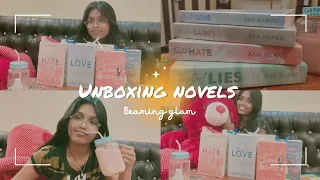 Unboxing books from Amazon | Twisted series, the love hypothesis and The Spanish love deception|