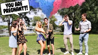 GENDER REVEAL Prank on Other Couples! (Ft. Mariah and Bill & Sam and Jess)