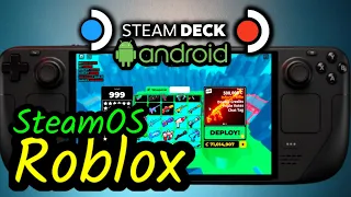 #android on Steam Deck - Roblox on SteamOS via Waydroid | Steam Deck #Android #Waydroid OLED LCD