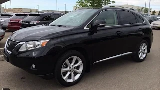 Lexus Certified Pre Owned Black on Parchment 2011 RX 350 AWD Walk Around Review - Barrhead, Alberta