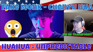 Fake Monk -  Chenyu Hua - 华晨宇单乐器伴奏改编迷幻摇滚版《假行僧》歌手 - REACTION