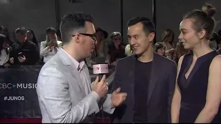 Patrick Chan on the Red Carpet at the 2018 JUNO Awards